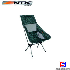 Cadeira desmontável Azteq Kamel confortável, compacta e fácil de montar, para camping e pesca, fabricada em alumínio